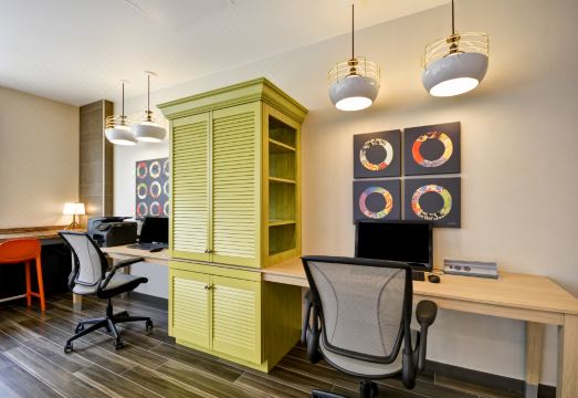 호텔 조식 뷔페 전경