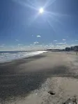The Great Escape on Hampton Beach. Beach directly across the street.