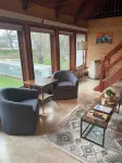 Red Bluffs Lodge Upper Unit, located on the River, minutes from Devils Tower!
