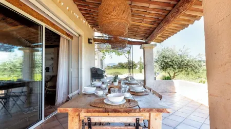 La Maison de Chabrette au Milieu des Vignes Sans vis à vis au Calme Отели в г. Визан