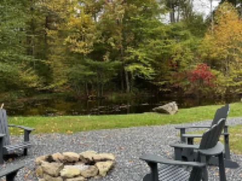 Roudy’s Retreat: Secluded Mountain Cabin with Hot Tub and Private Pond 넬슨 카운티 호텔