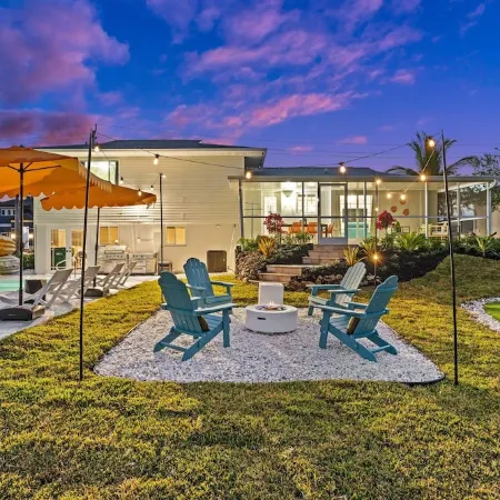 Waterfront Villa with Pool, Dock, Hot Tub & Gulf Access