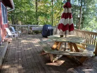 Camp Kuchen- 3 bdrm lakefront on beautiful White Lake Отели в г. Форестпорт