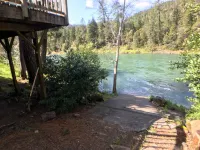 Private Riverfront Home with deck on the Beautiful Smith River - North Coast, Ca