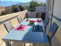 CALVI new apt WIFI 3bedroom, 6 people, air-conditioned, 10mm beach - 2-Star