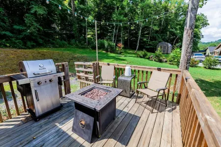 Cozy Pet Friendly Summer Retreat, Mountain View Fire Pit Good Location near AVL Отели рядом с достопримечательностью «Charles D Owen Park»
