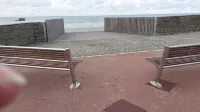 Apartment facing sea and beach, sleeps 4, WIFI. 3-star rating