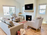 NEW Listing! NEW Build! Condo is 1-block walk to restaurants, shopping, concerts