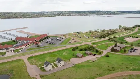 Sleeps 11 and is across the street from Resort, Marina and walking paths.