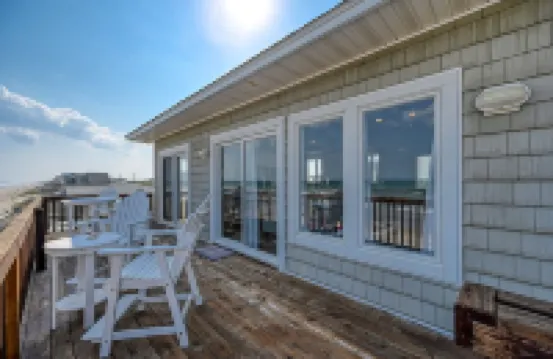 Oceanfront 4BD/4BA - BEST VIEWS on Topsail Island; Inc. linens & towels