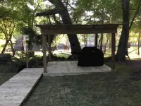 Bowman's Landing Spring House on the Santa Fe River