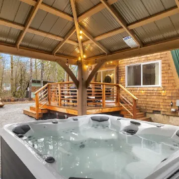 Wild Dog Cabin located on Highway 2 - Only 25 min to Steven's Pass!