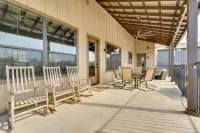 Highly rated home with private pool, hot tub and 90 feet of waterfront!