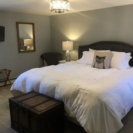 Downtown Ouray home with two living rooms, large yard and deck.