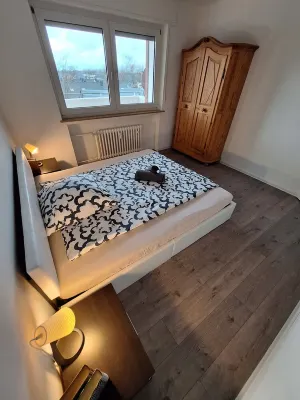 Schöne 2-zimmer-wohnung mit Balkon in Gütersloh für bis zu 5 Personen