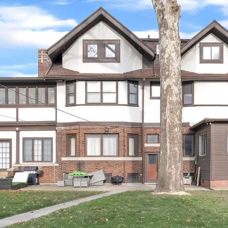 Spacious 5 BR house in the Historic Virginia Park District of Midtown Detroit.