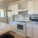 Right across from the lake.