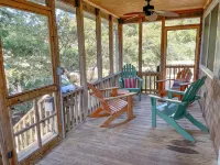 Charming Cottage with Screened Porch and Relaxing Deck - Delightful Getaway