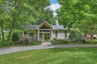 Lakefront w Private Dock Hot Tub Pontoon Rental Butler Bliss by AvantStay