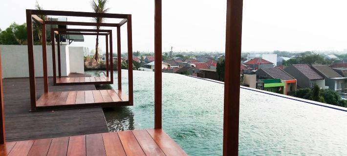 Comfortable Studio Apartment @ Grand Kamala Lagoon Hotels in South Bekasi