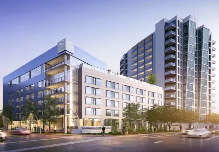 AC Hotel Phoenix Tempe/Downtown Отели рядом с достопримечательностью «Адельфи Коммонс»