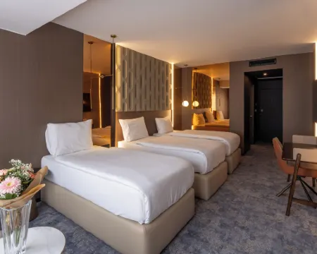 Nobel Design Hotel ベオグラードのホテル