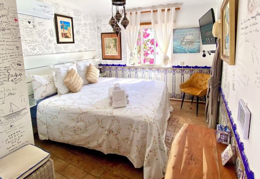 제니트 게스트 하우스의 고급스러운 침실