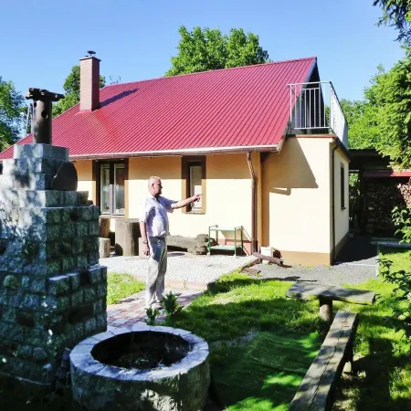 House in Wiejkowo Near Szczecin Lagoon
