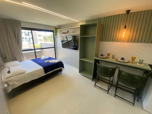 Flat 04 VP no Centro com Piscina - Apartemen