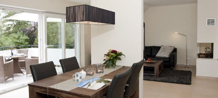 Exclusive 5-star vacation apartment in a top location, with sauna, fireplace & large balcony. Hotels in Borkum