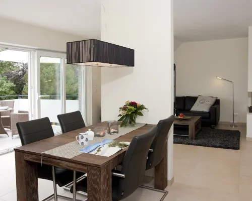 Exclusive 5-star vacation apartment in a top location, with sauna, fireplace & large balcony. Hotels in Borkum
