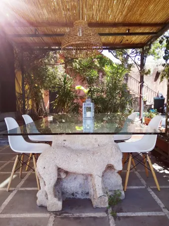 three-room apartment with private garden