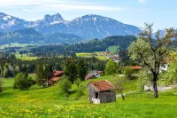 Apartment with terrace and small garden
