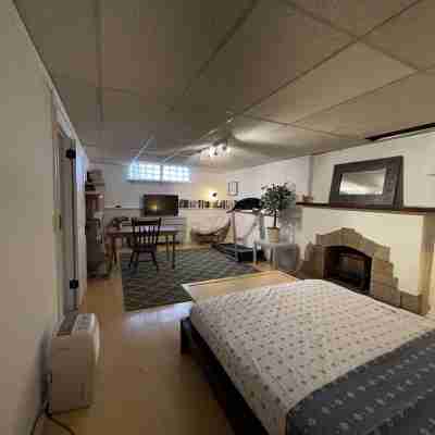 Hygge House: fireplace and garage Rooms