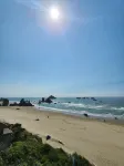 日落海濱旅館 - 沙灘