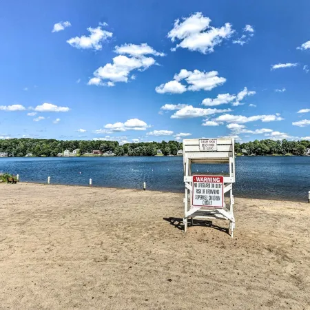 Walk to Lake: Middlefield Home w/ Fire Pit