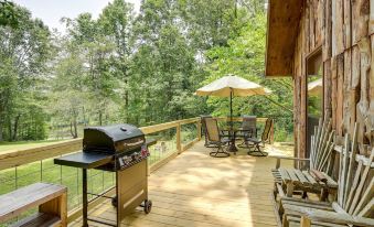 Cozy Georgia Abode w/ Deck, Fire Pit & Lake Access