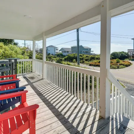 Topsail Beach Vacation Rental: Idyllic Ocean Views