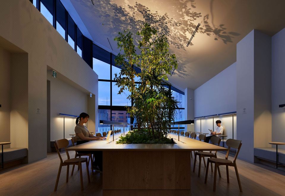 나인아워스 공용 라운지 또는 샤워실