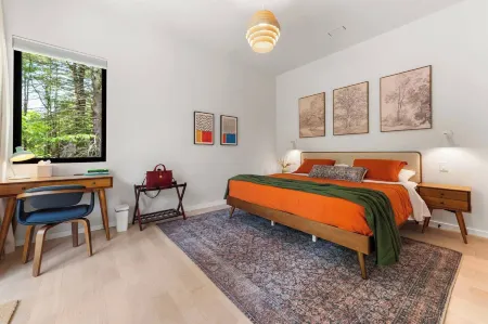 100ft of Forest Light - Modern Catskills Escape