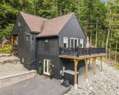 Modern family-friendly home with private beach access on Newfound Lake Hotels in Bristol