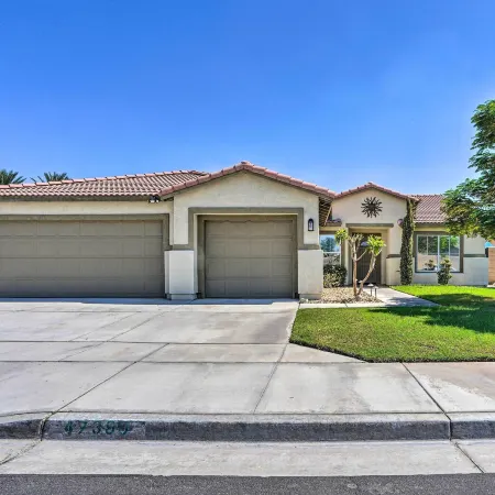 Pet-Friendly Indio Retreat with Pool and Game Room!