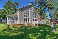 Waterfront Vandalia House w/ Dock on Donnell Lake! - 3-Star