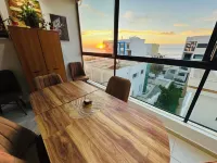 Luxury apartment with sea view.