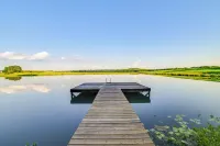 Private Lake & Dock: Log Cabin, 2 Mi to Clay! - 4 estrellas