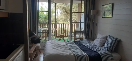 Port Bourgenay near les Sables d'olonne sea and golf view