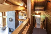 Chalet for up to 10 people with sauna nestled in the valley of 3 mountains