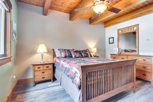Lakefront New Hampshire Hideaway w/ Deck & Views - Wifi