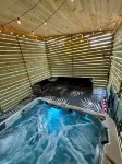 New Private Quiet Cabin~Mountain Forest View~Hot Tub~3 King Beds~Fire Pit~1 Acre