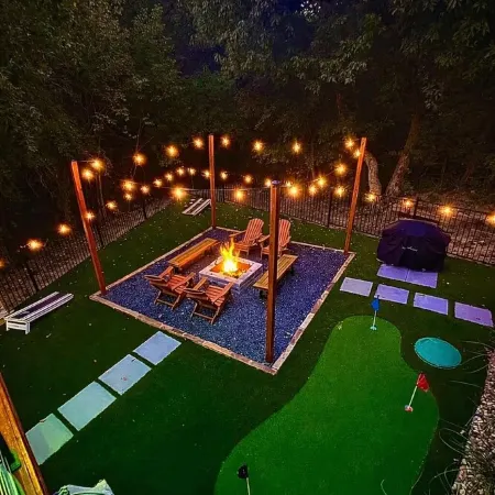 Secluded Lake Retreat • Hot Tub, Fire Pit, Golf Cart + Mini Golf